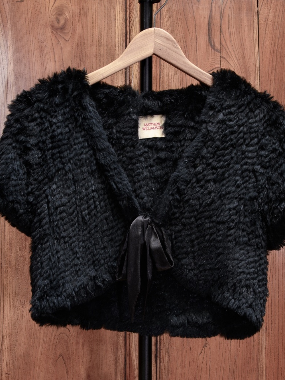 Rare Vintage. Matthew Williamson Fur Caplet